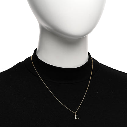 Jennifer Meyer 18K Yellow Gold Diamond Mini Carson Pendant Necklace 2 of 5