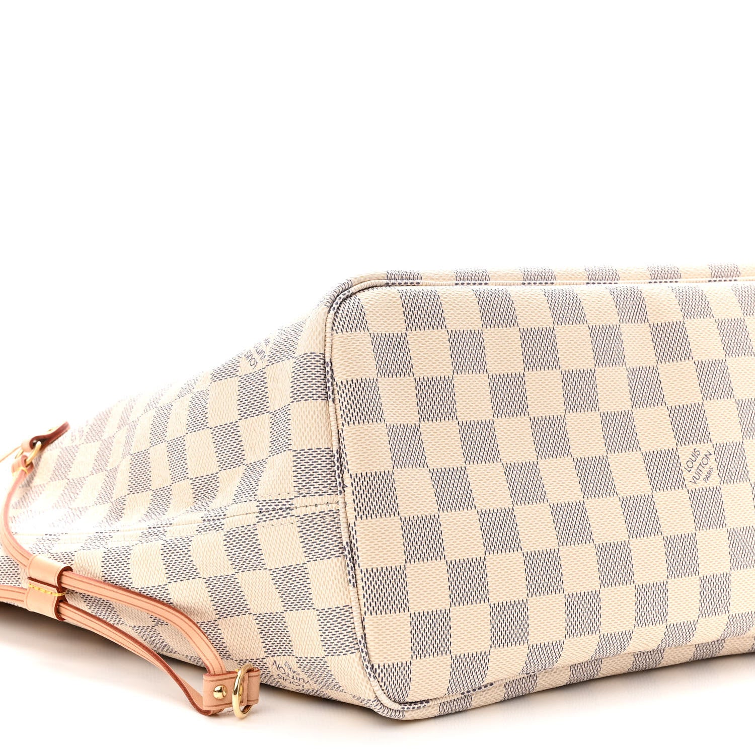 Louis Vuitton Damier Azur Neo Neverfull MM Rose Ballerine 8 of 10