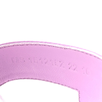 Hermes Epsom Oasis Sandals 37 Violet Amethyste 6 of 9