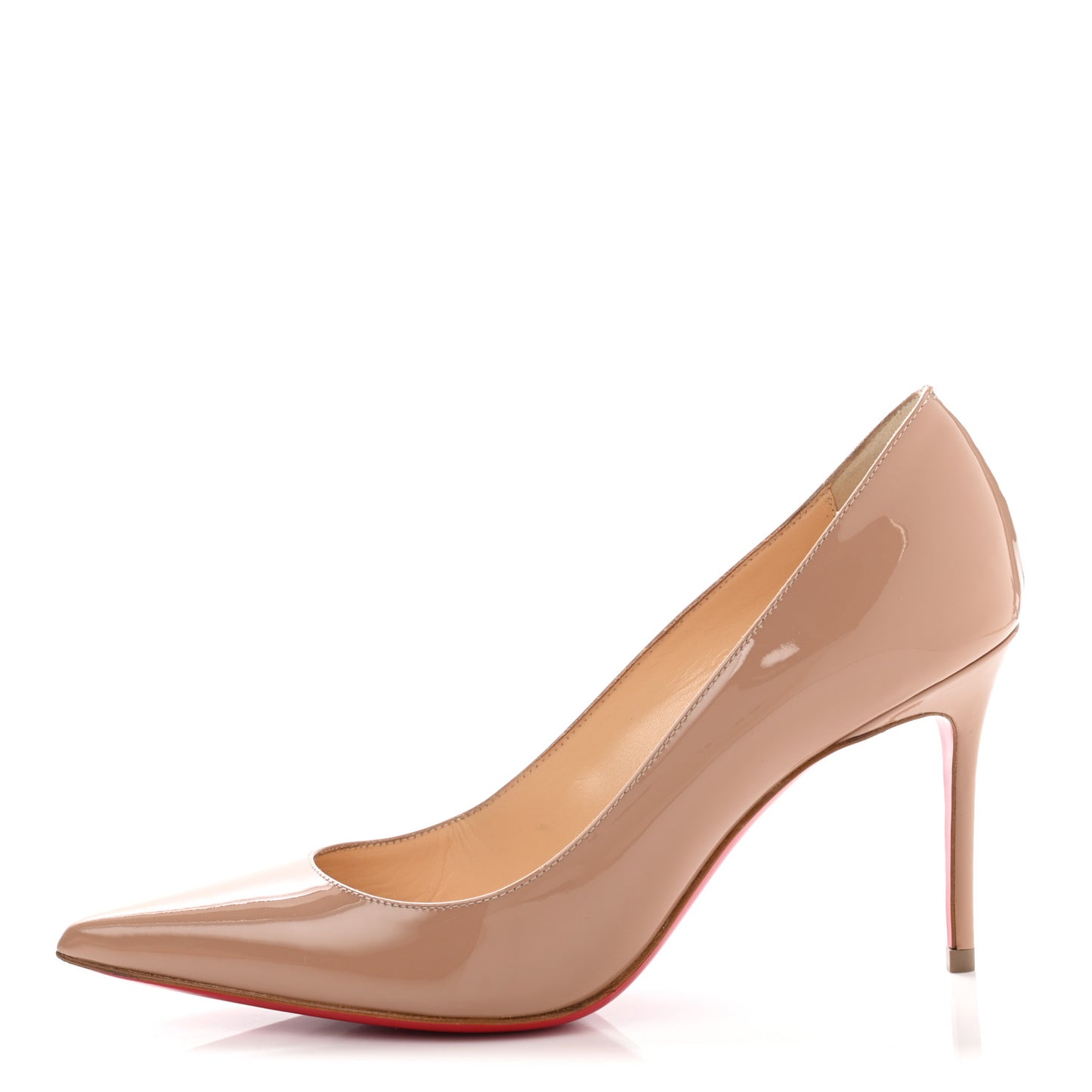 Patent Decollete 554 85 Pumps 36.5 Nude