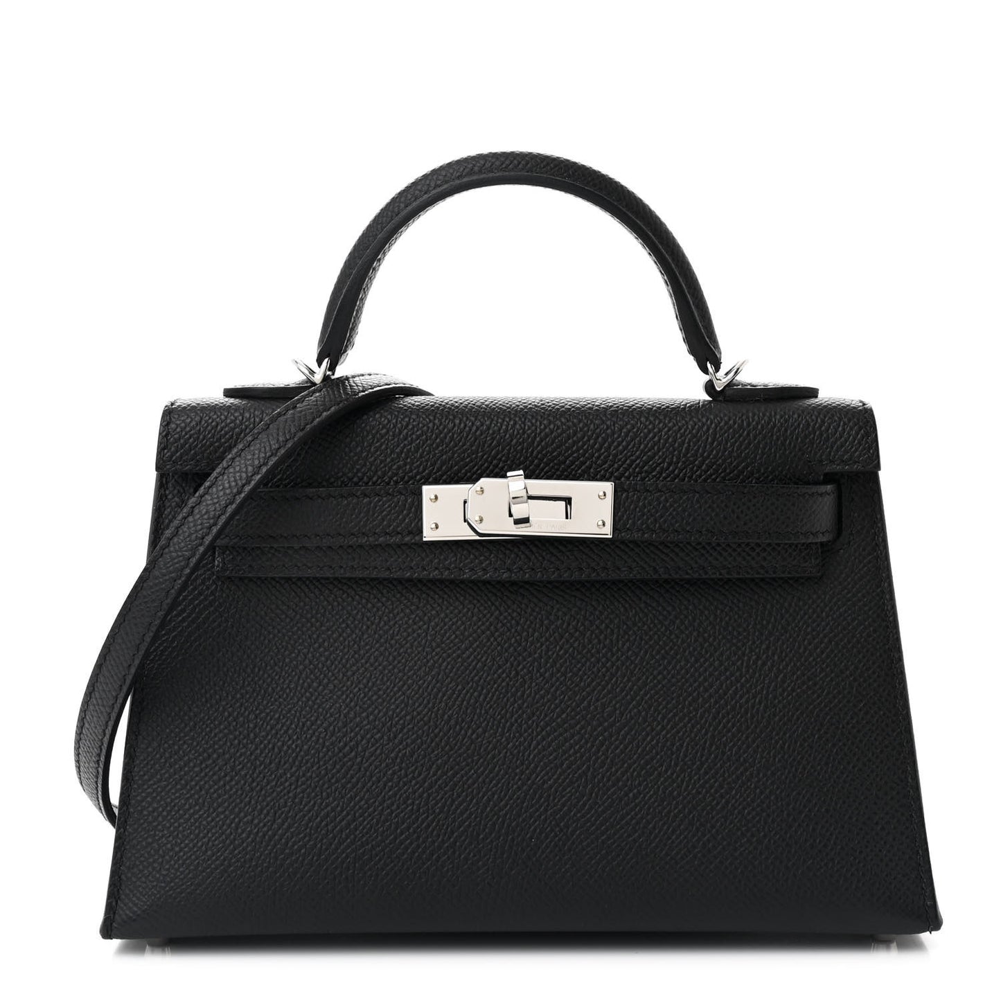Epsom Mini Kelly Sellier 20 Black