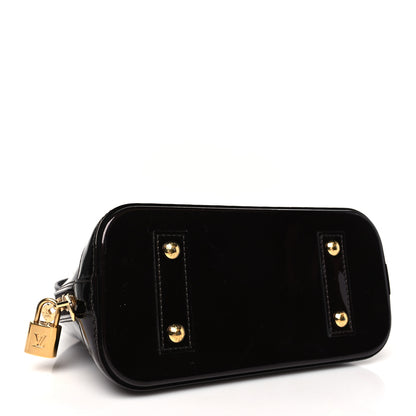 Louis Vuitton Vernis Alma BB Griotte 4 of 9