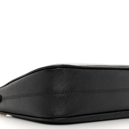 Prada Saffiano Lux Re-Edition 2005 Shoulder Bag Black 8 of 9