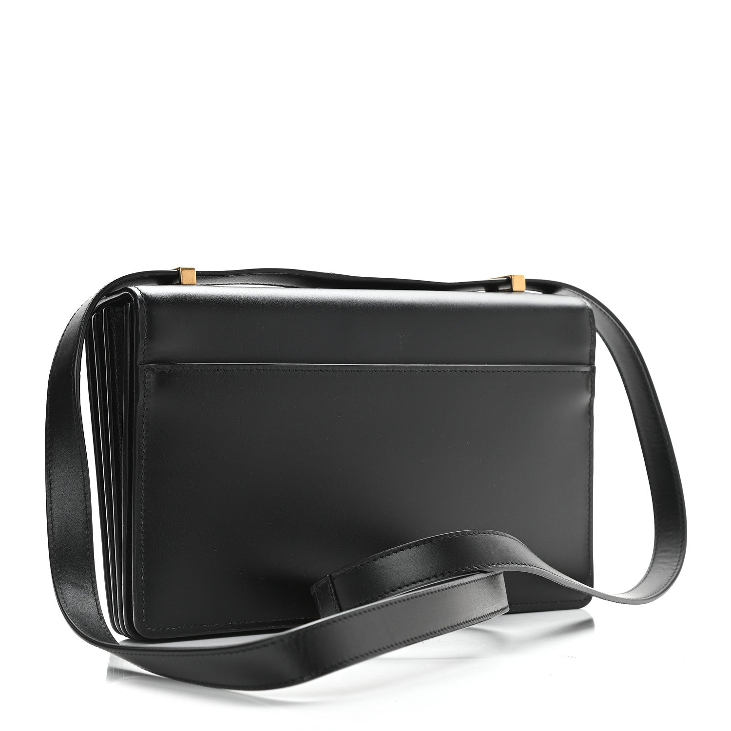 Saint Laurent Smooth Calfskin Shoulder Bag Black 3 of 9