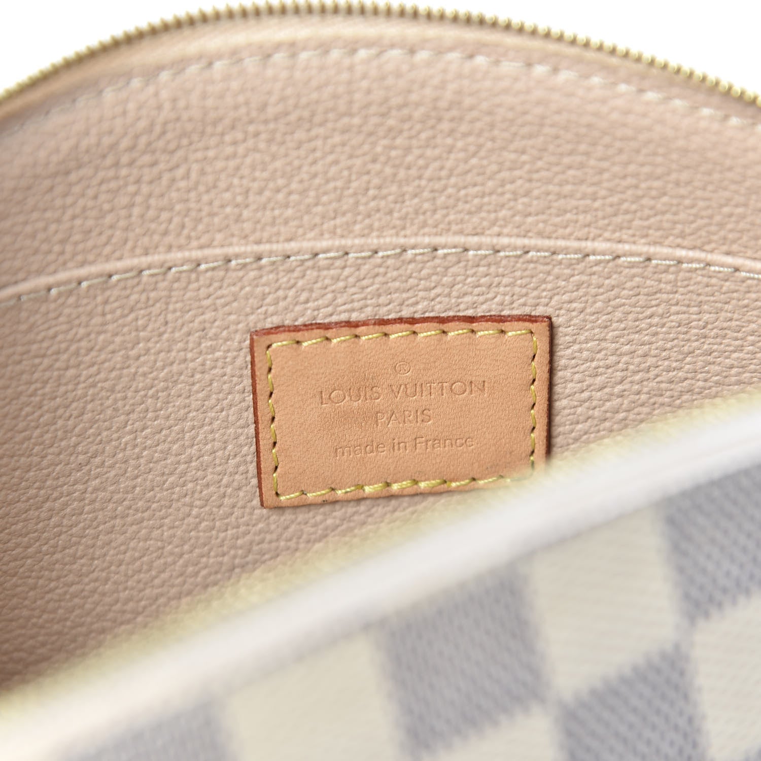 Louis Vuitton Damier Azur Cosmetic Pouch 7 of 7