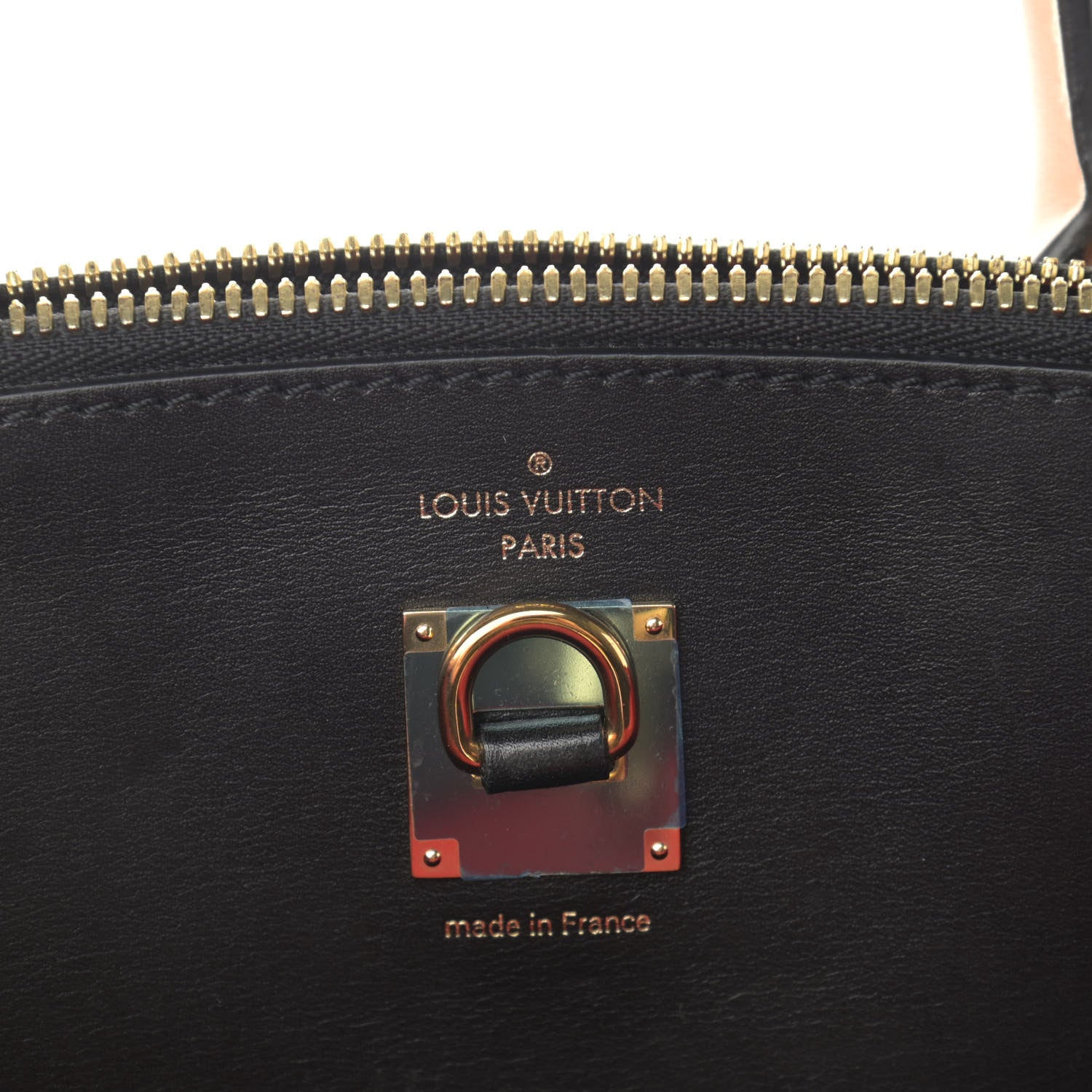 Louis Vuitton Calfskin City Steamer MM Rouge Black 6 of 15