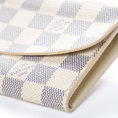 Louis Vuitton Damier Azur Emilie Wallet 9 of 10