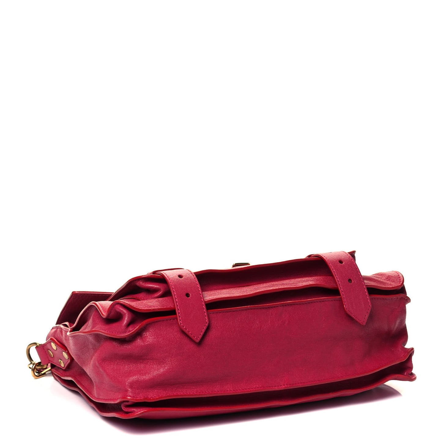 Lambskin Medium PS1 Satchel Red