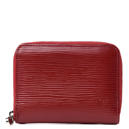 Louis Vuitton Epi Zippy Coin Purse Rubis 1 of 8