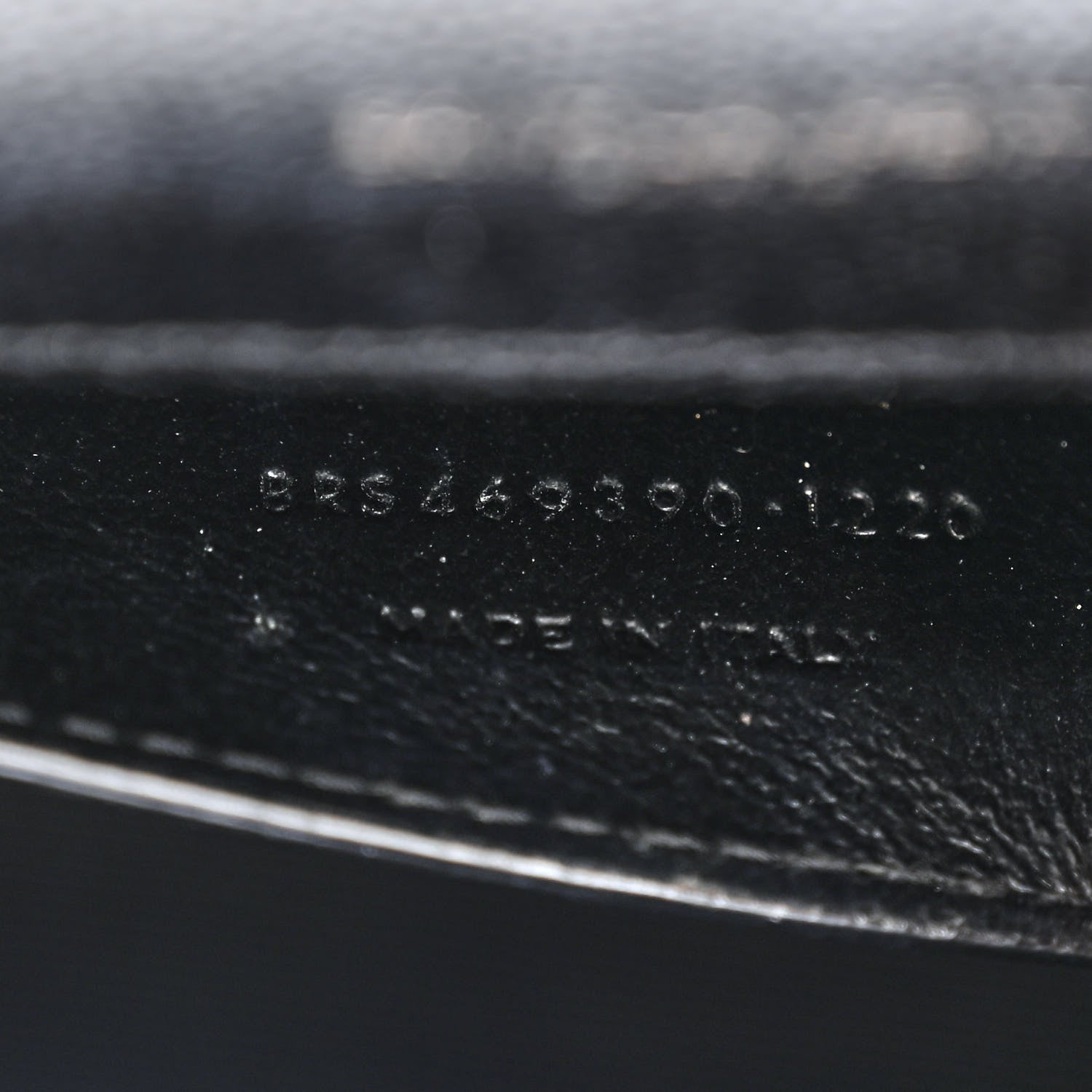 Saint Laurent Grain De Poudre Small Monogram Monochrome Kate Satchel Black 7 of 13