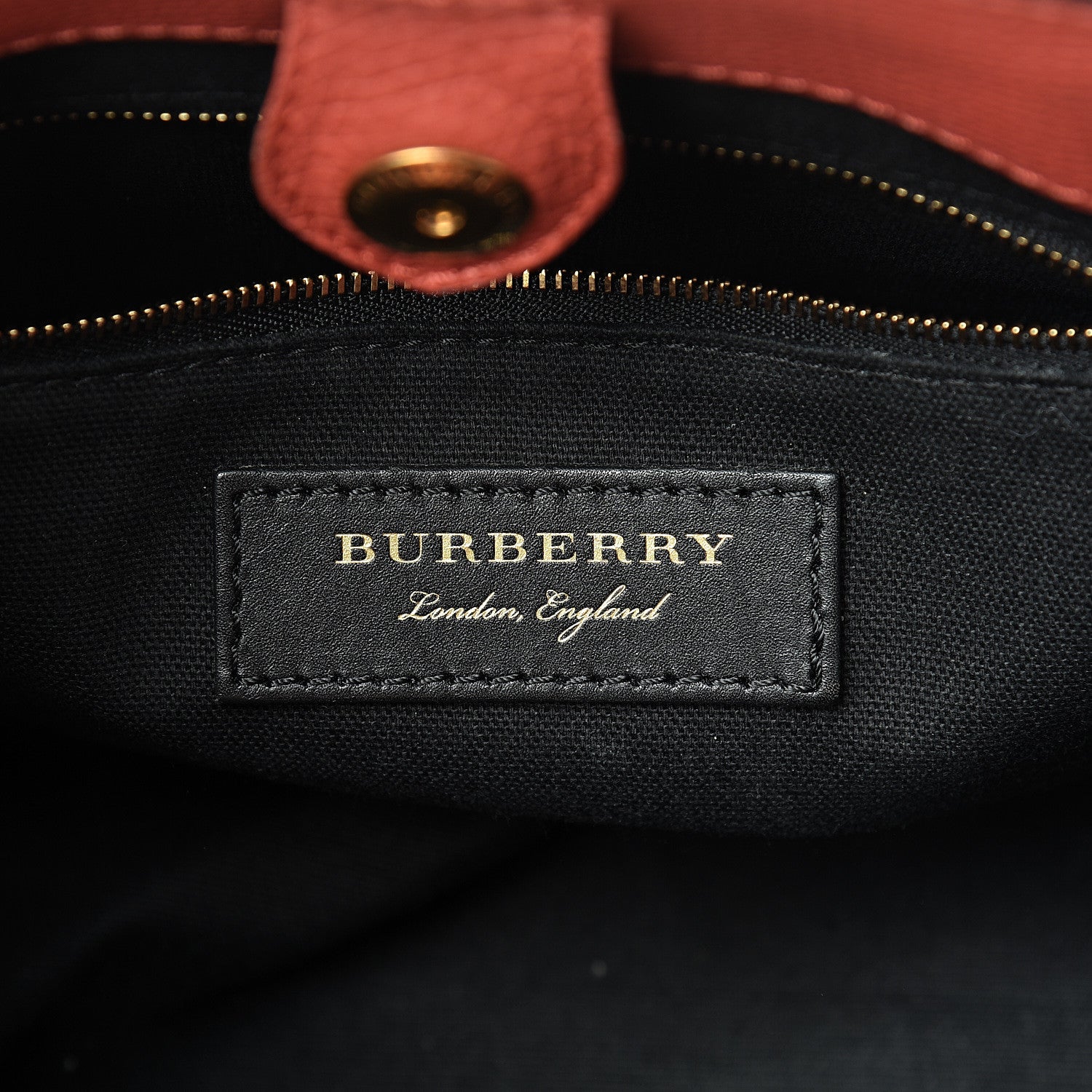 Burberry Grainy Calfskin Graffiti Print Small Banner Tote Black 5 of 12
