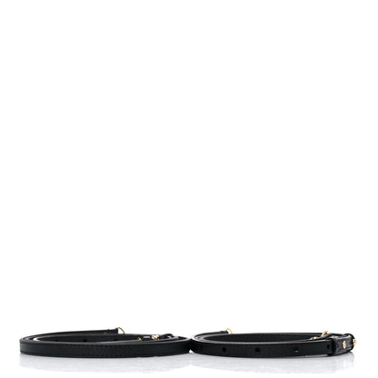 Louis Vuitton Calfskin Palm Springs Backpack Mini Straps Black 2 of 4