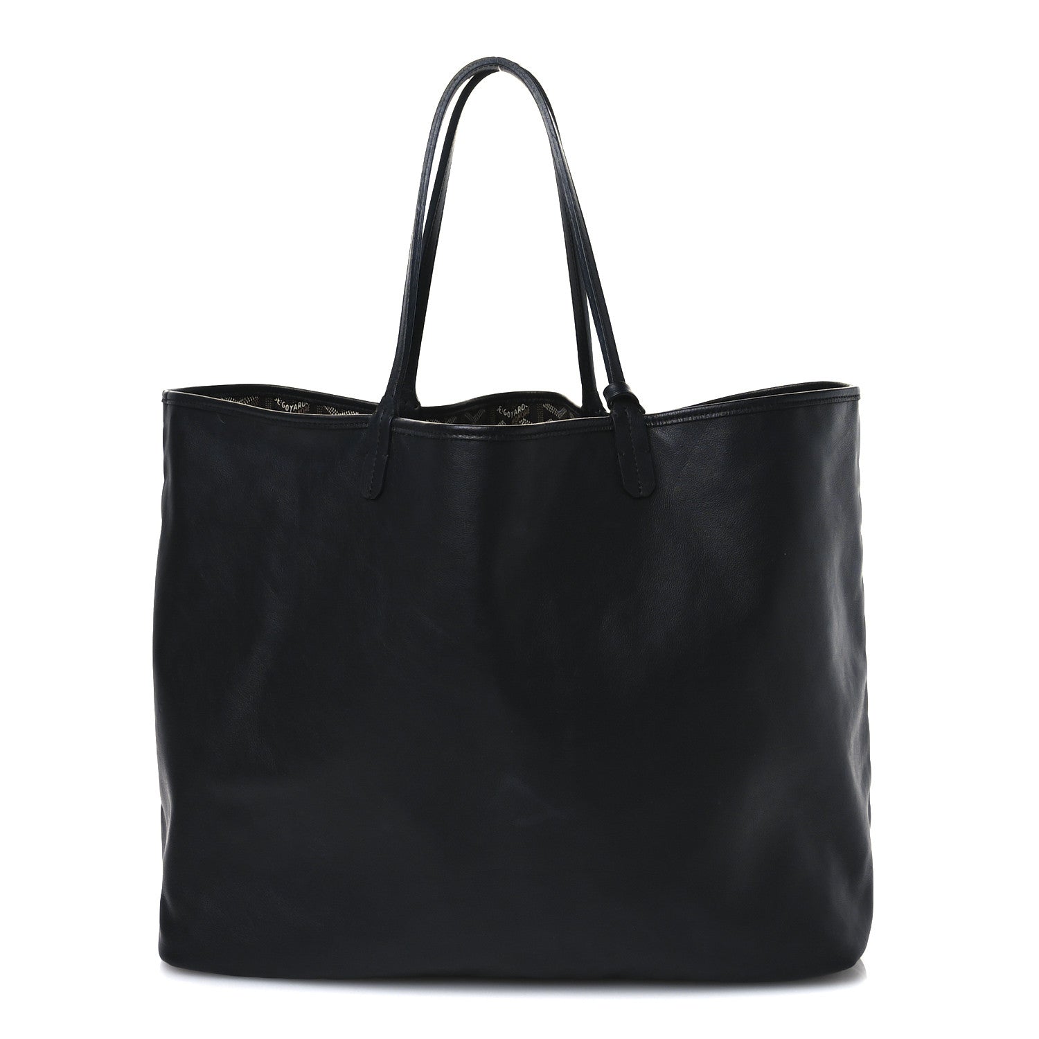 Goyard Goyardine Reversible Anjou GM Black 13 of 18