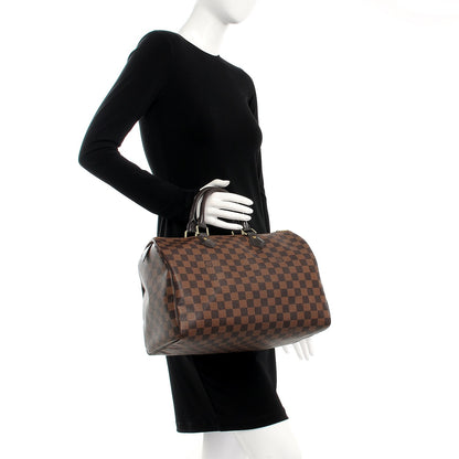 Louis Vuitton Damier Ebene Speedy 35 2 of 13
