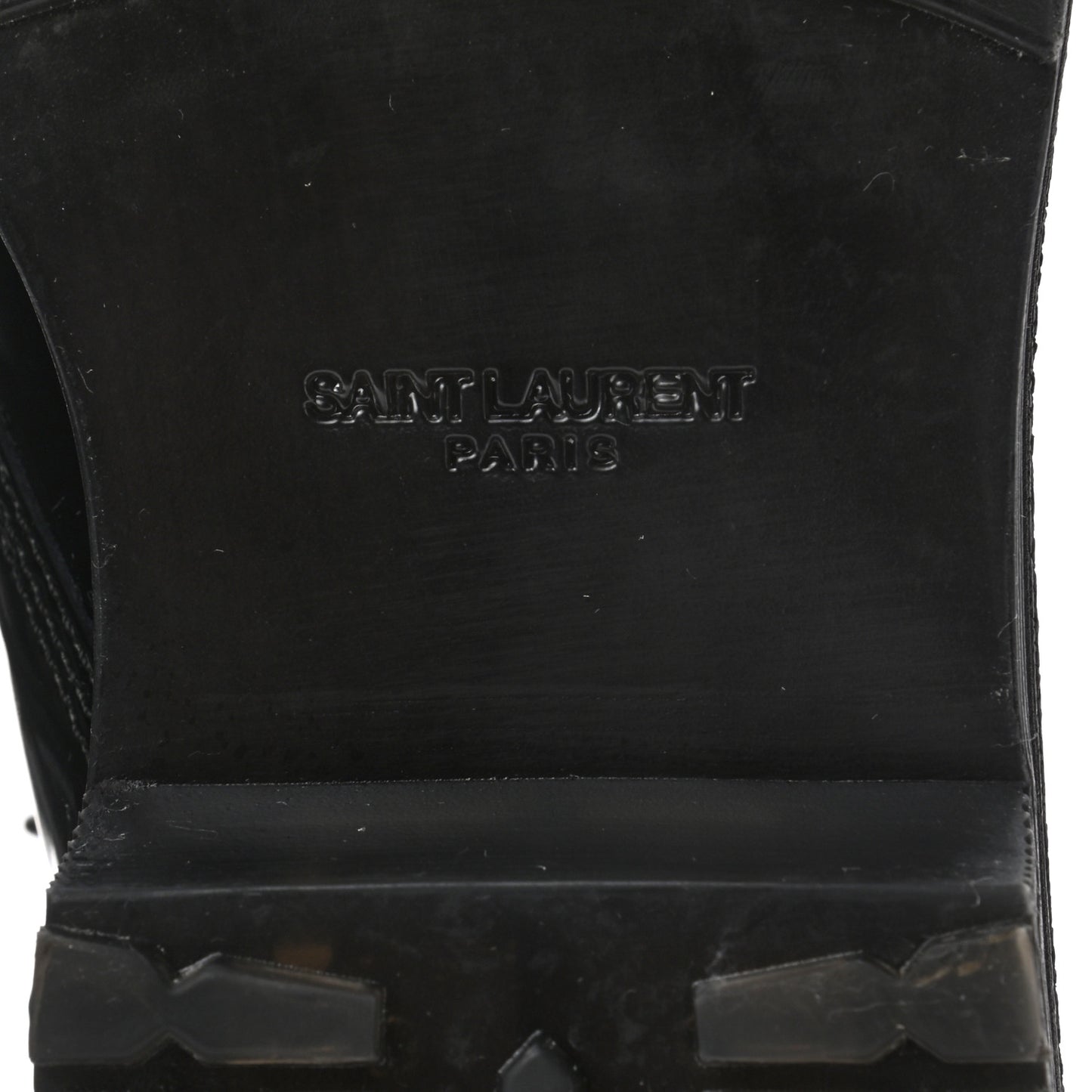 Smooth Calfskin Studded Womens Lace-Up Combat Boots 38 Black