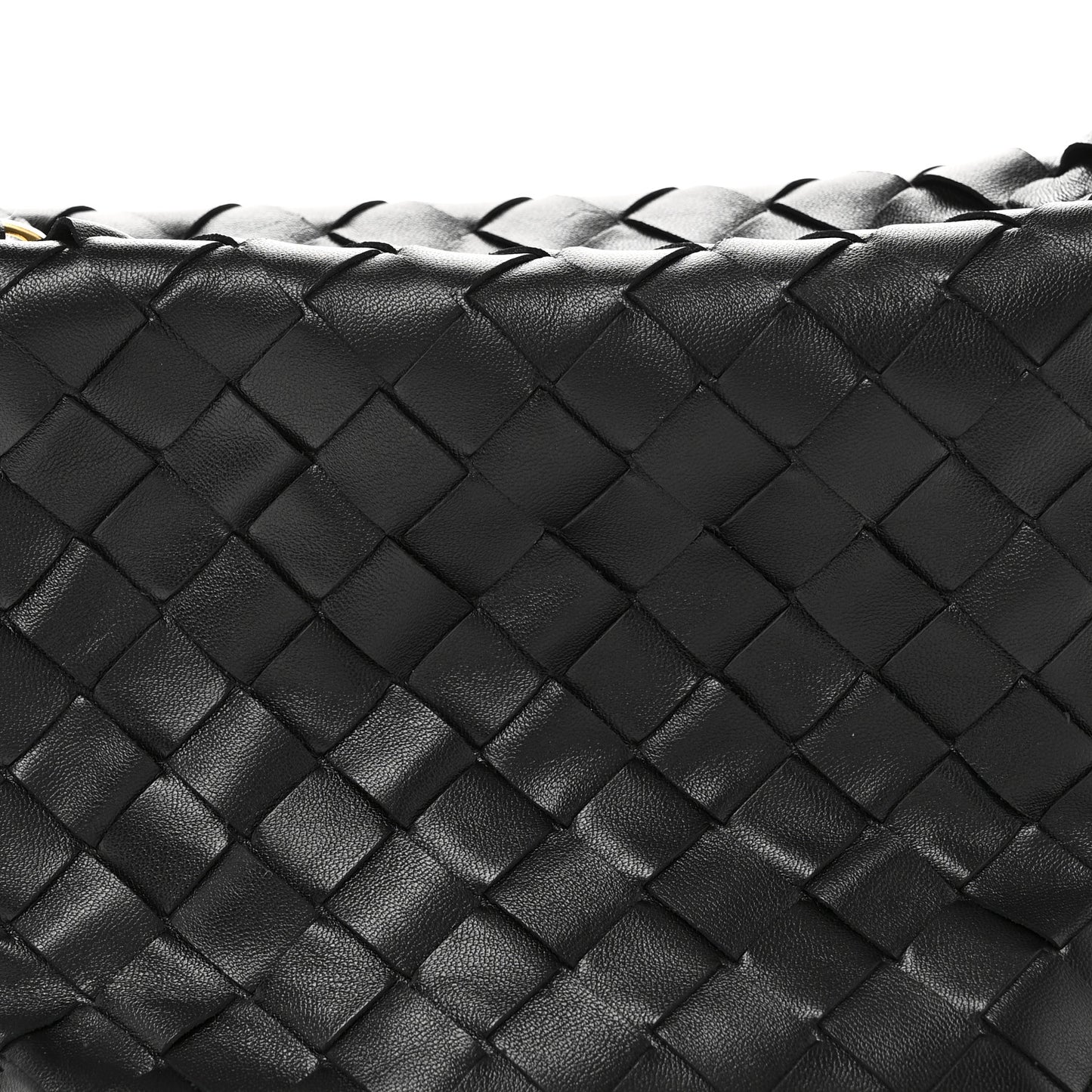 Calfskin Nappa Intrecciato Mini Wallace Black