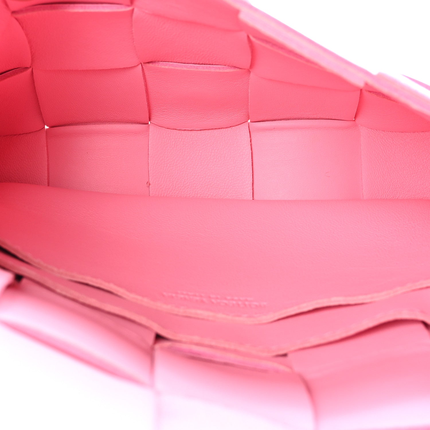 Bottega Veneta Lambskin Maxi Intreccio Small Cassette Crossbody Bag Ribbon 5 of 9