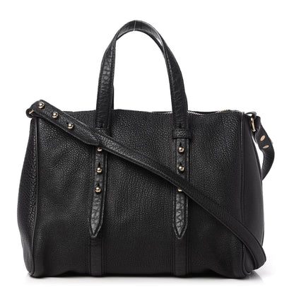 Alexander Wang Pebbled Calfskin Daria Duffel Bag Black 1 of 8
