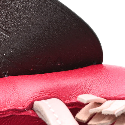 Hermes Milo Lambskin Grigri Rodeo Pegase Horse Bag Charm PM Framboise Rose Sakura Rouge Sellier 4 of 5
