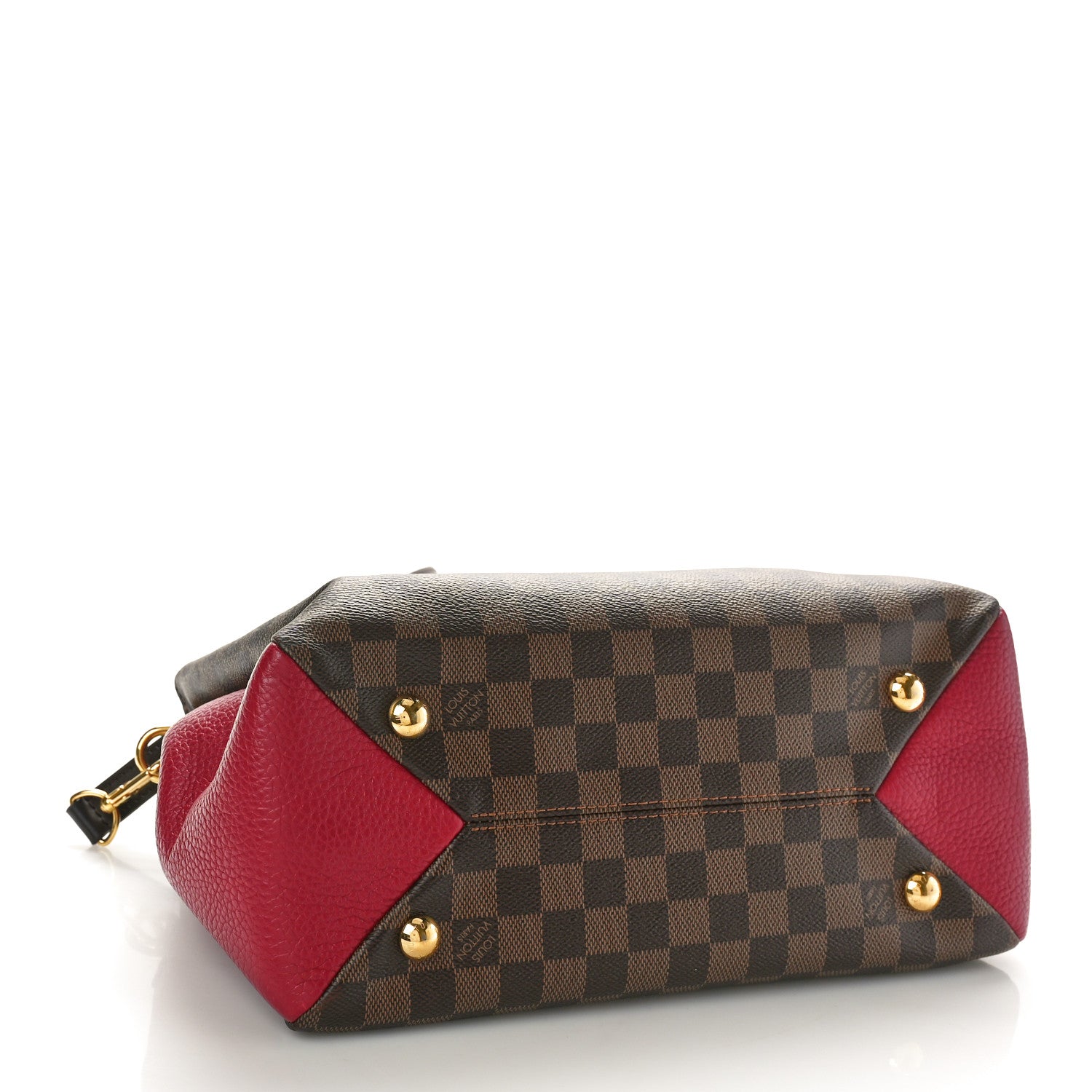 Louis Vuitton Damier Ebene Cuir Taurillon Brittany Bordeaux 4 of 8