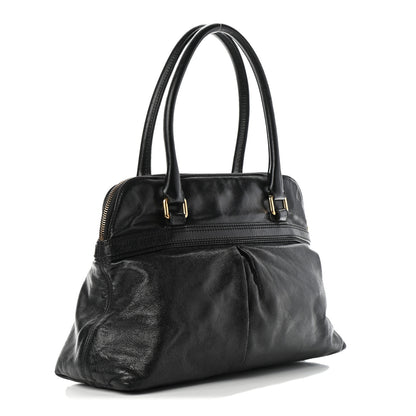 Marc Jacobs Calfskin Palais Royal Lorna Shoulder Bag Black 2 of 6