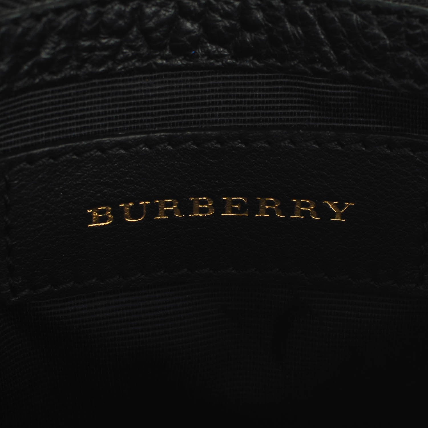 Burberry Heritage Grain Small Belmont Backpack Black 5 of 8