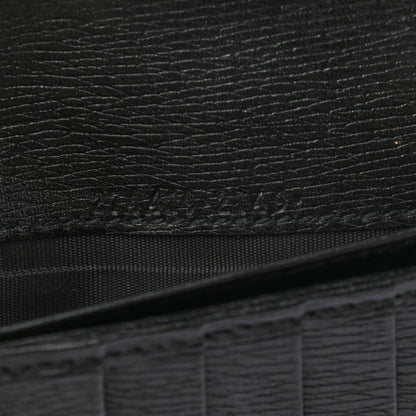 Gucci Shangai Calfskin Flora Knight Flap Wallet Black 8 of 9