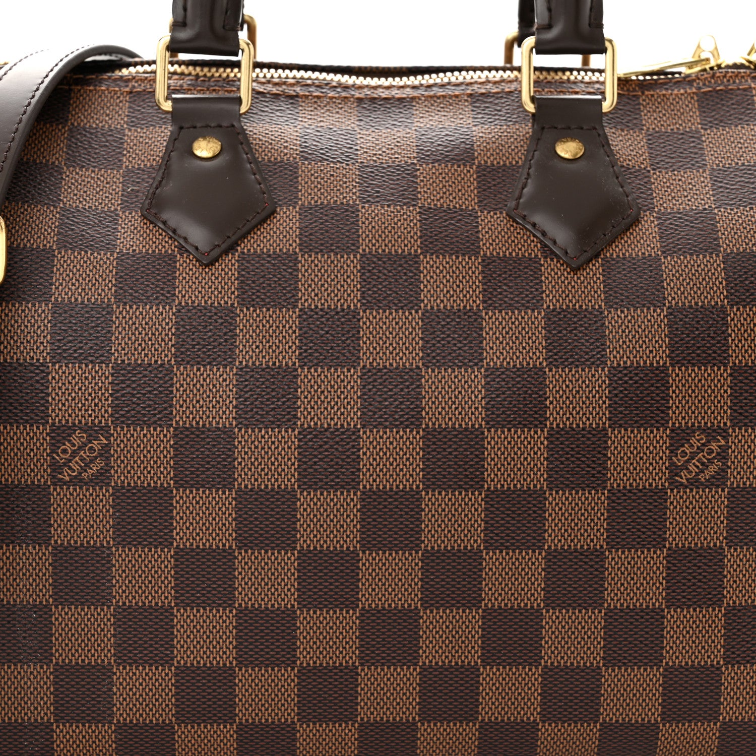 Louis Vuitton Damier Ebene Speedy Bandouliere 25 8 of 10