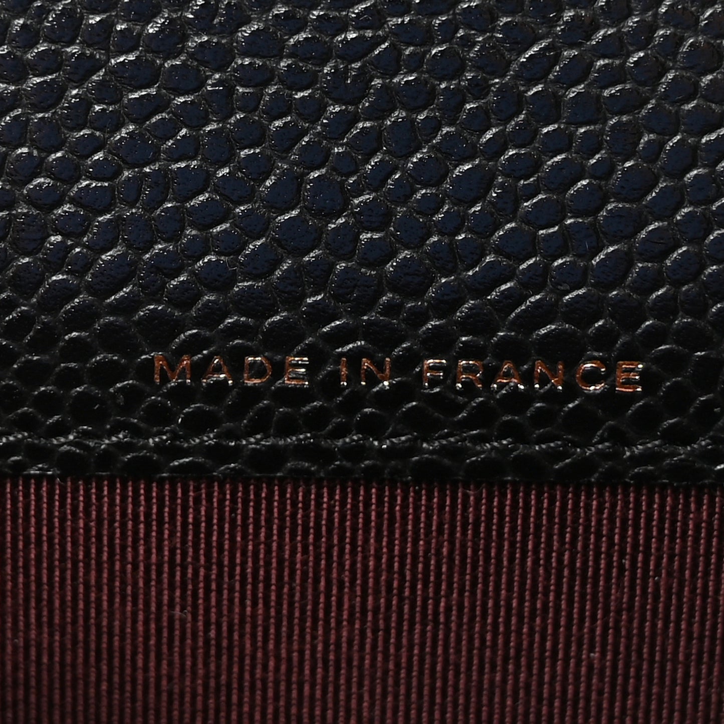Caviar Quilted Flap Card Holder Wallet Black