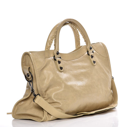 Balenciaga Agneau Classic Hardware City Dune 4 of 8