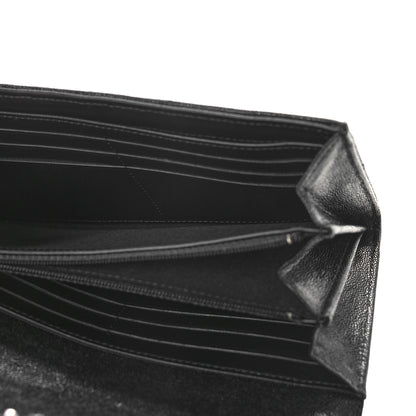 Chanel Caviar Quilted Large Boy Gusset Flap Wallet Black 5 of 9