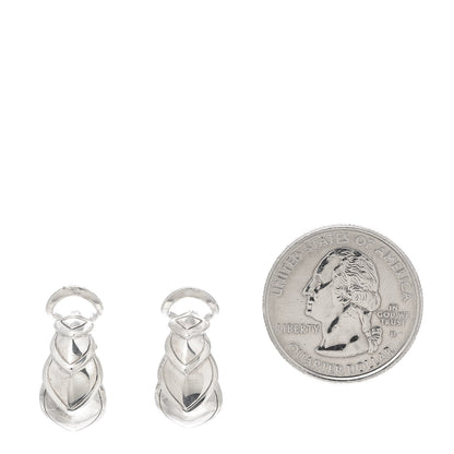 John Hardy Sterling Silver Legends Naga Buddha Belly Earrings 2 of 4