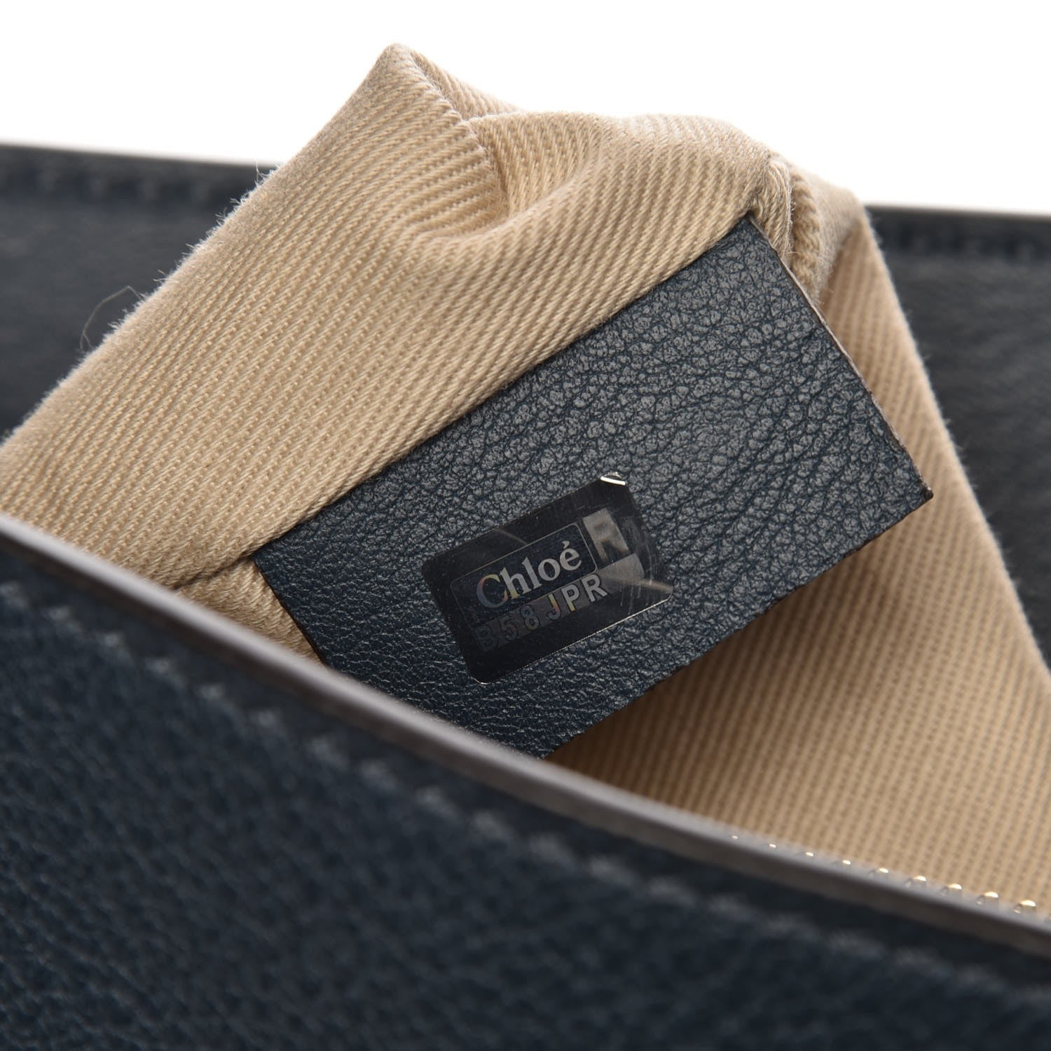 Chloe Suede Calfskin Small Faye Backpack Silver Blue 8 of 8