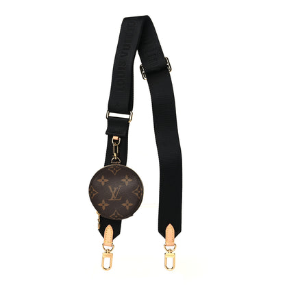Louis Vuitton Monogram Multi Pochette Accessories Bandouliere Shoulder Strap Black 1 of 6