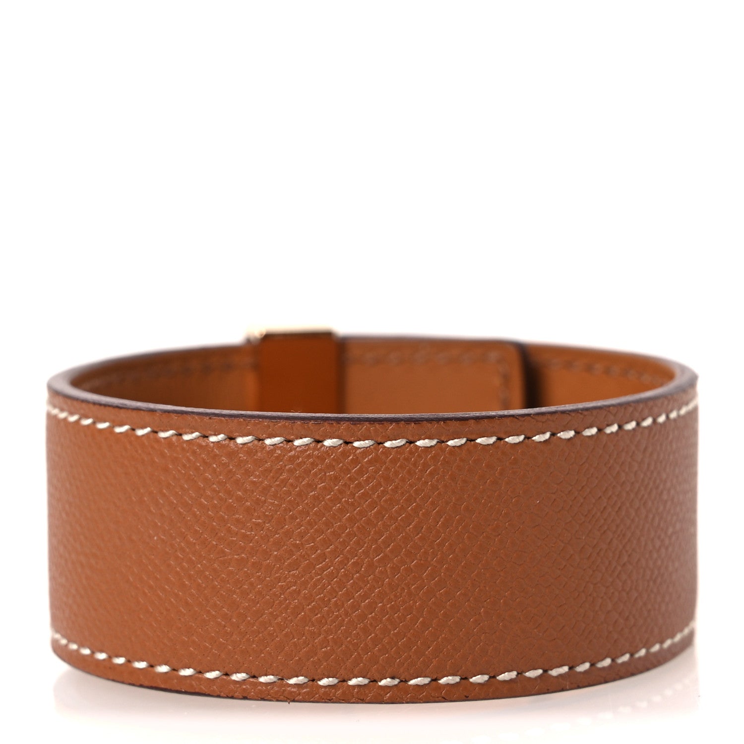 Hermes Epsom Collier de Chien CDC 24 Bracelet T2 Gold 3 of 5