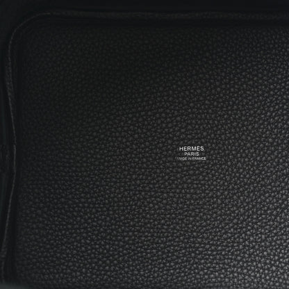 Hermes Taurillon Clemence Picotin Lock 22 MM Black 5 of 11