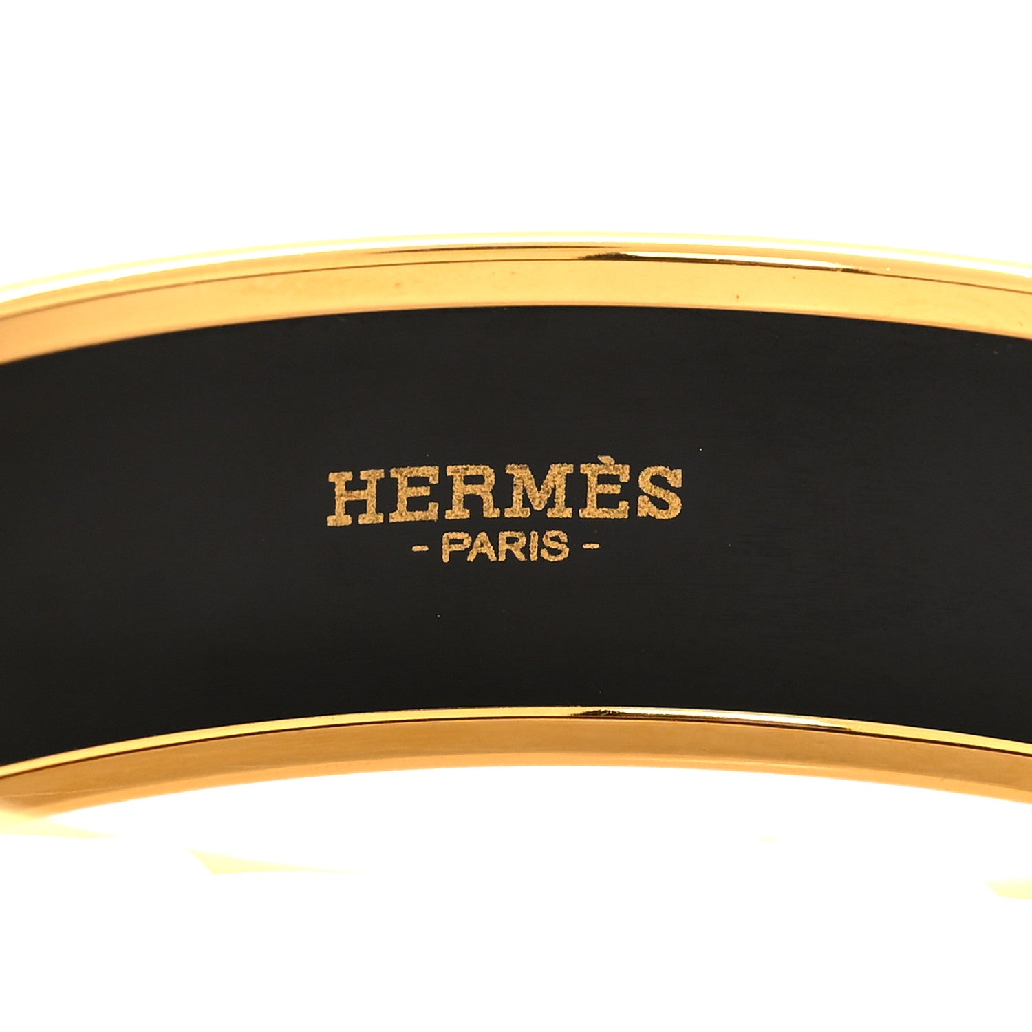 Hermes Enamel Printed Wide Circuit 24 Faubourg Bracelet 65 Rouge White 4 of 5