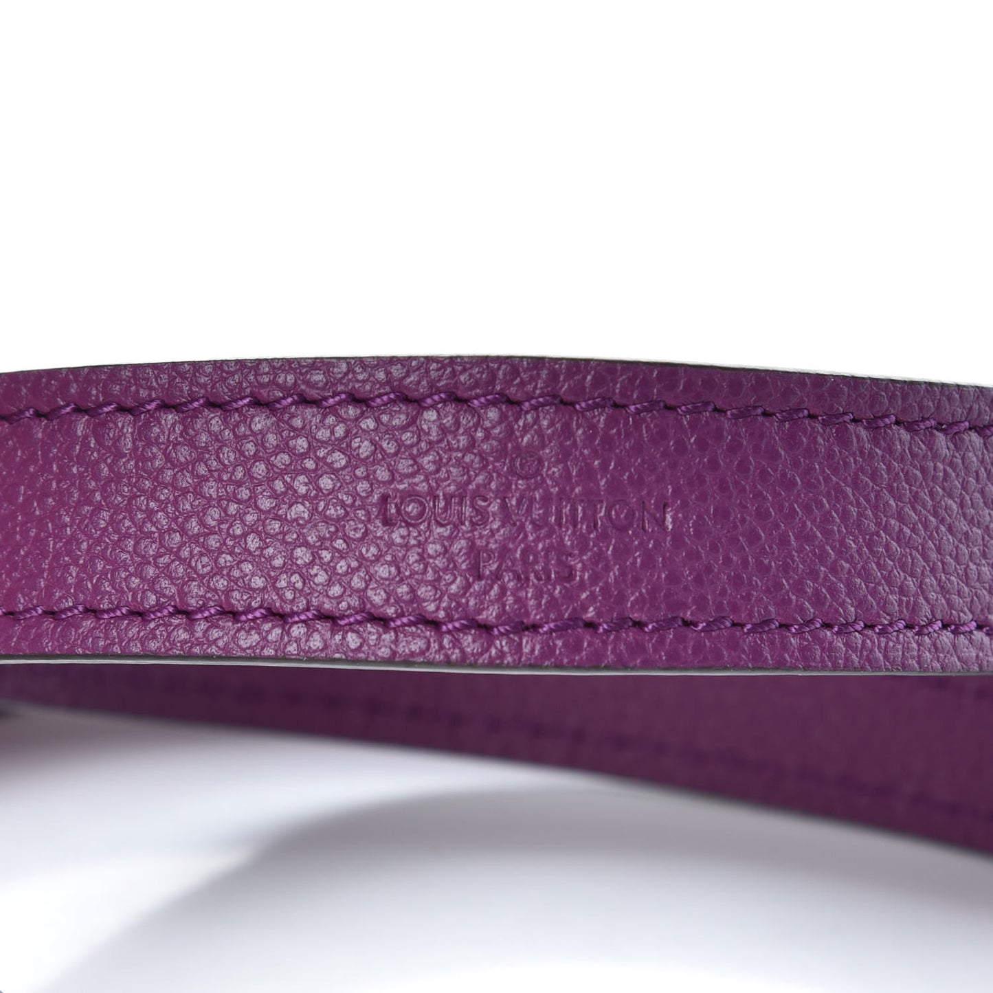 Calfskin Montaigne Shoulder Strap Amethyste