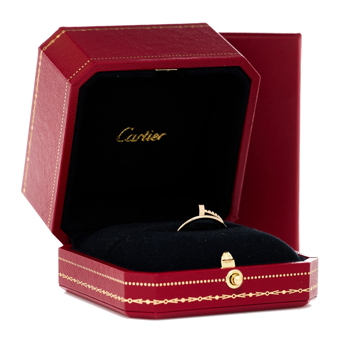 18K Yellow Gold Small Juste Un Clou Ring 50 5.25