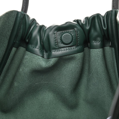 Proenza Schouler Calfskin XL Ruched Tote Petrol Green 12 of 12