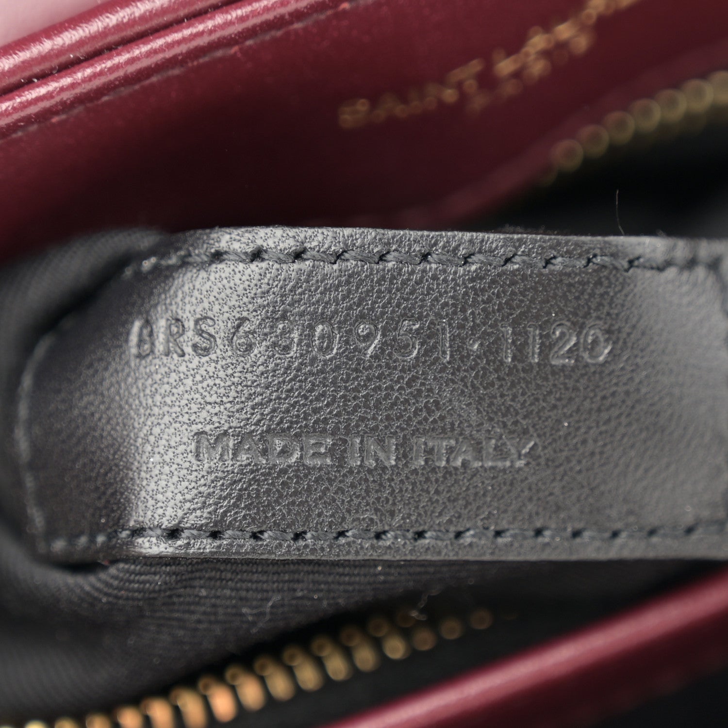 Saint Laurent Calfskin Y Quilted Monogram Toy Loulou Monogram Crossbody Bag Rouge Legion 8 of 14