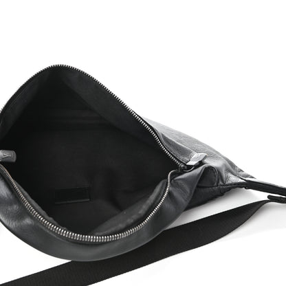 Louis Vuitton Calfskin Monogram Shadow Discovery Bumbag Black 5 of 9