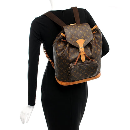 Louis Vuitton Monogram Montsouris GM Backpack 2 of 10