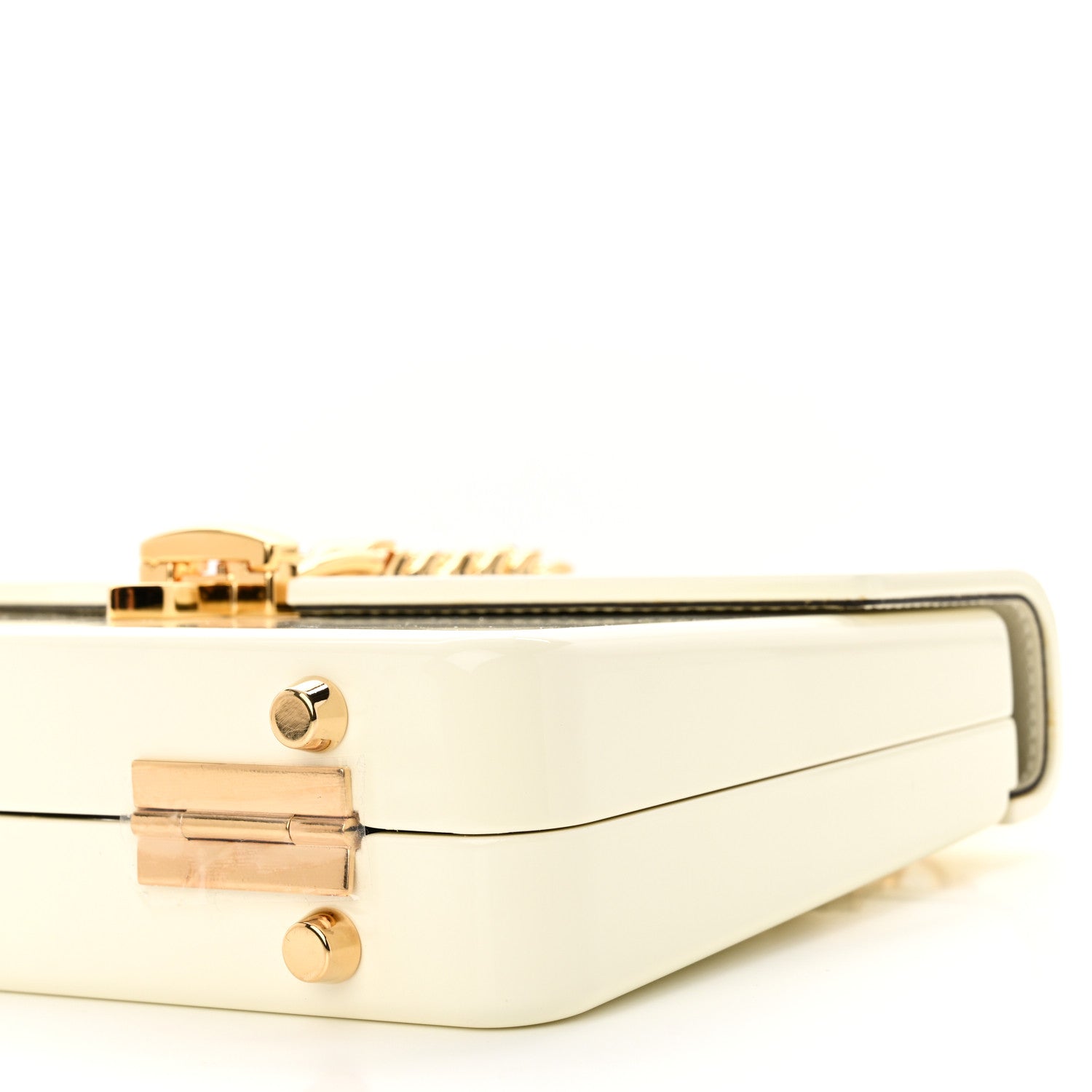 Gucci Plexiglass Mini Sylvie 1969 Top Handle Bag Ivory 10 of 11