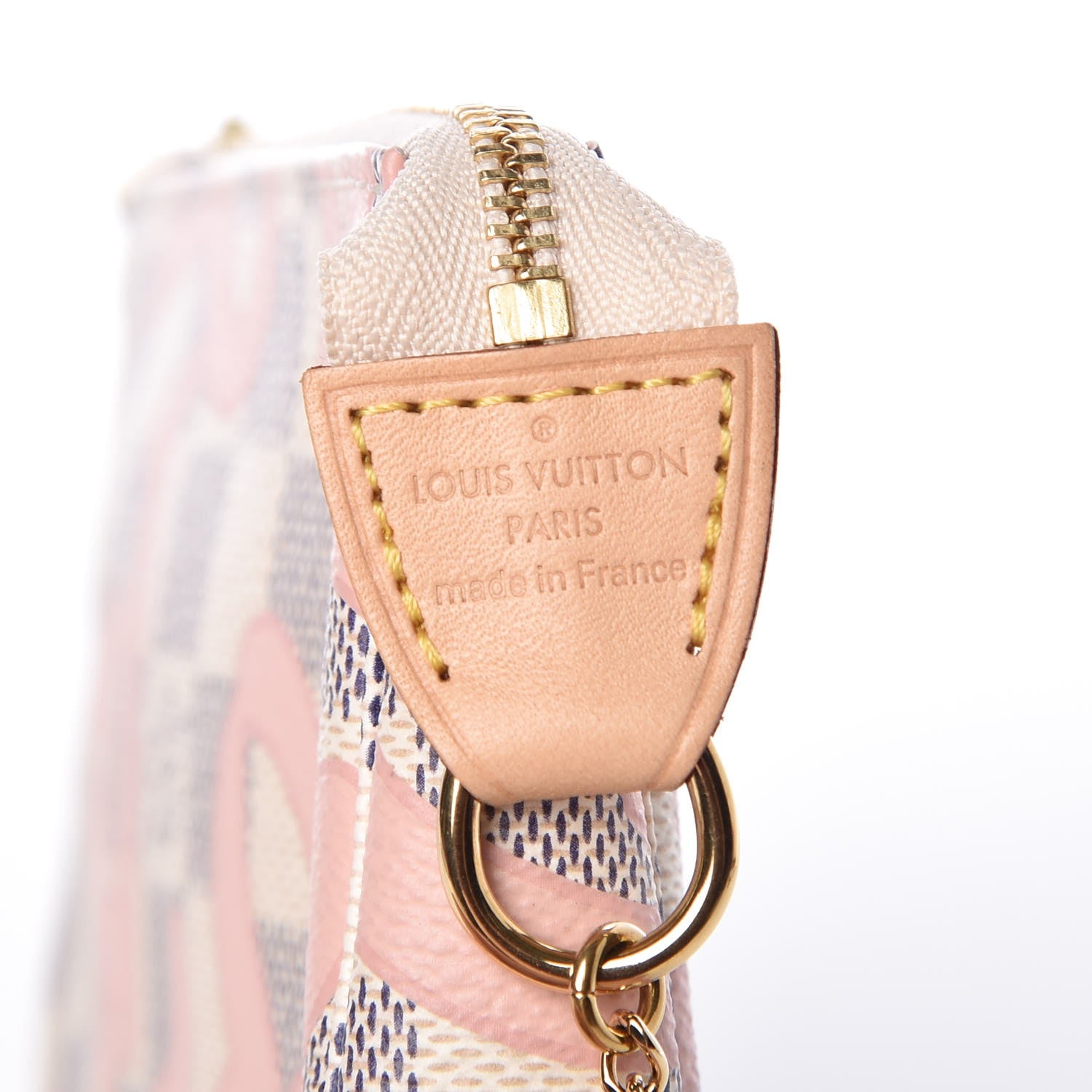 Louis Vuitton Damier Azur Tahitienne Mini Pochette Accessories 7 of 7