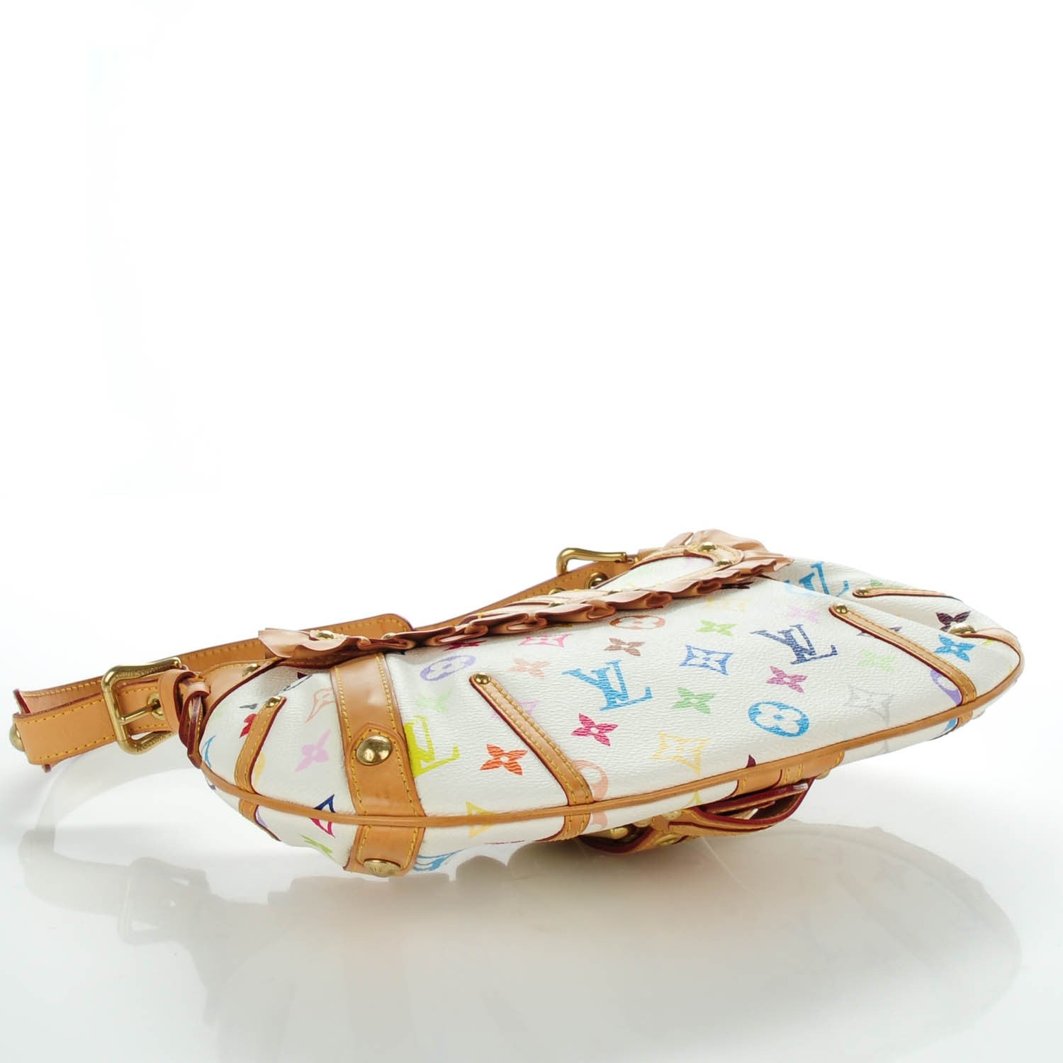 Louis Vuitton Monogram Multicolor Leonor White 4 of 12