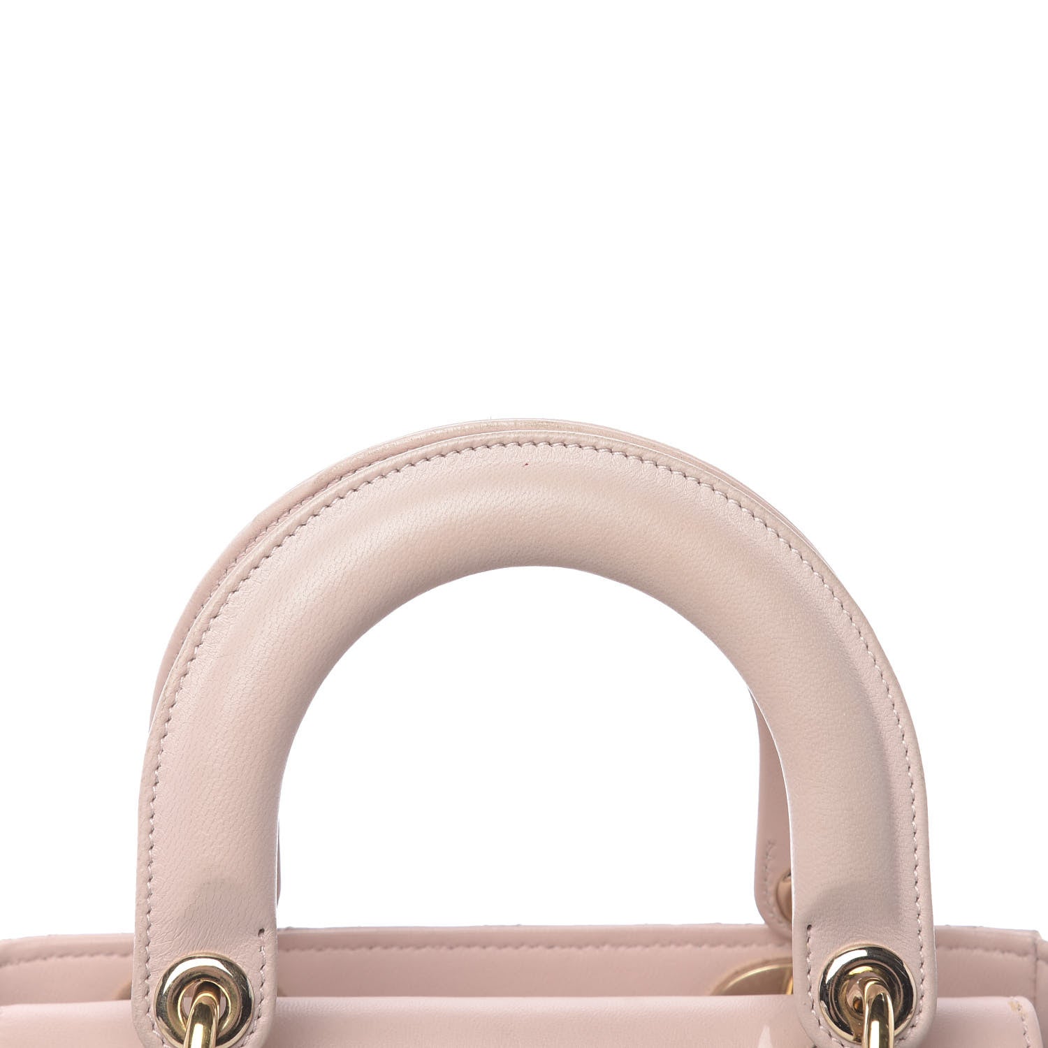 Christian Dior Lambskin Cannage Small Lucky Badges My Lady Dior Pink 16 of 19