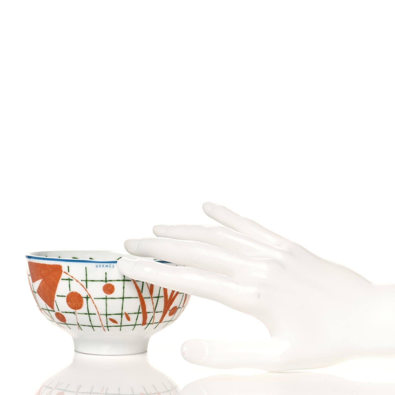 Hermes Porcelain A Walk In The Garden Bowl 2 of 5