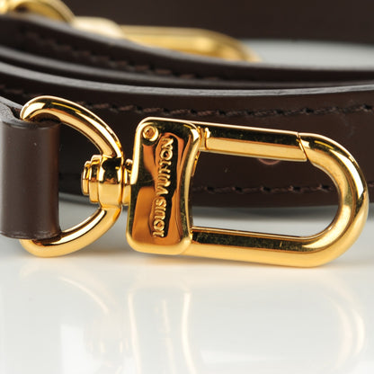 Louis Vuitton Calfskin 16mm Adjustable Shoulder Strap Brown 3 of 3