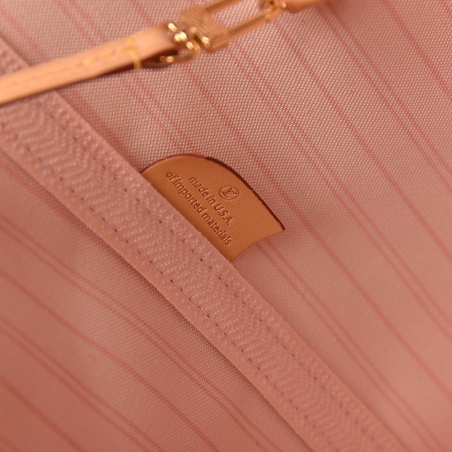 Louis Vuitton Damier Azur Neo Neverfull MM Rose Ballerine 8 of 14
